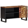 vidaXL TV Cabinet Mixed Color Finish Solid Reclaimed Wood Medium