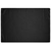 vidaXL Garden Furniture Cover Black Polyethylene 70.9 x 48.0 x 29.5 in