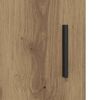 vidaXL Bathroom Cabinet with Door Artisan Oak 31.50 x 12.99 x 23.62 in