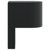 vidaXL Outdoor Wall Lights 2 pcs Black 12 x 7 x 15 cm Stainless steel