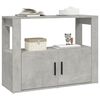 vidaXL Sideboard Concrete Grey Engineered Wood Standard Cabinet