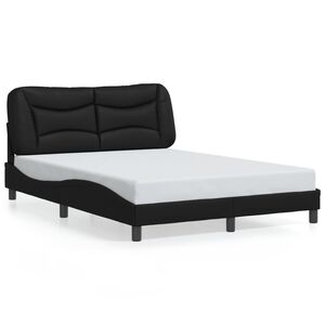 vidaXL Bed Frame Black