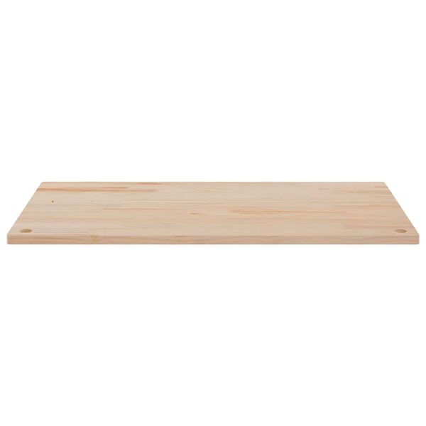 vidaXL Desk Top 39.4x23.6x1.0" Solid Wood Pine