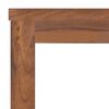 vidaXL Plant Stand Set of 3 Natural Teak Solid Teak Wood
