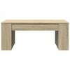 vidaXL Coffee Table Sonoma Oak Engineered Wood Small Coffee Table