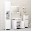 vidaXL Bathroom Furniture Set White Engineered Wood Medium