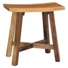vidaXL Bathroom Stool Solid Suar Wood