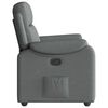 vidaXL Recliner Chair Dark Gray 100% polyester, metal, plywood Large