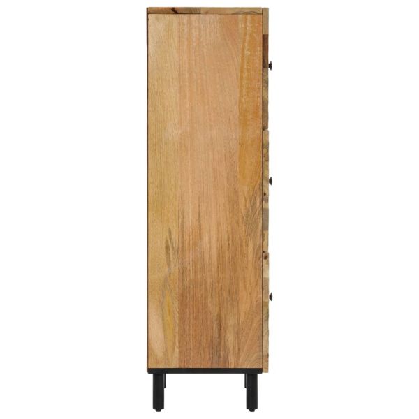 vidaXL Highboard 15.7"x13"x43.3" Solid Wood Mango