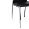 vidaXL Dining Chairs 2 pcs Black Faux Leather