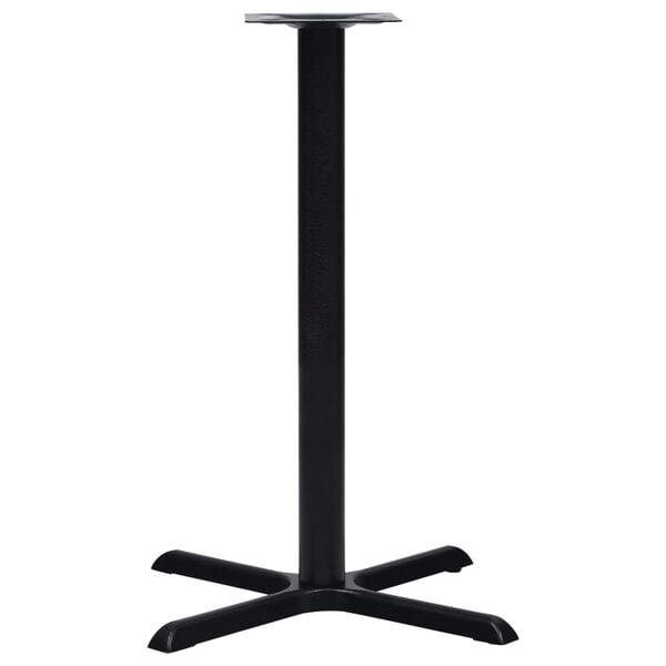 vidaXL Bistro Table Leg Black Cast iron Standard Durable