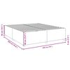 vidaXL Bed Frame Light Grey