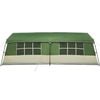 vidaXL Family Tent Green and Beige 244.88 x 116.14 x 93.70 in