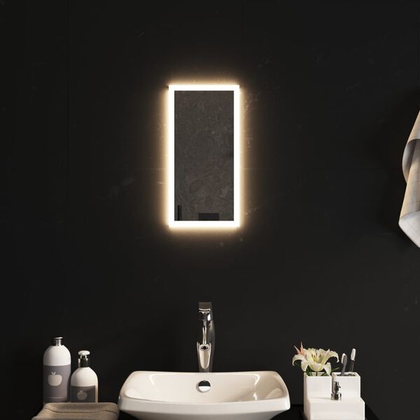 vidaXL LED Bathroom Mirror 7.9"x15.7"