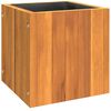 vidaXL Garden Planter Natural wood Solid Acacia wood Small Durable