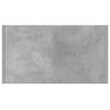 vidaXL Bathroom Cabinet Concrete Gray 23.6"x13"x31.5" Engineered Wood