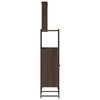 vidaXL Bathroom Furniture Set Brown oak