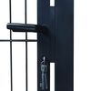 vidaXL Fence Gate Steel 39.4"x78.7" Anthracite