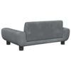 vidaXL Dog Bed Dark Grey 70x45 x 13.0 " Velvet