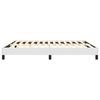 vidaXL Bed Frame White Faux Leather King Durable Bed Frame