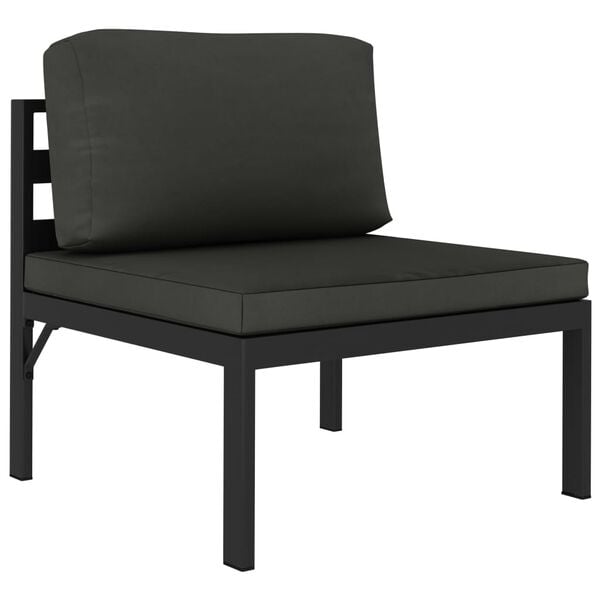 vidaXL Garden Lounge Set Anthracite