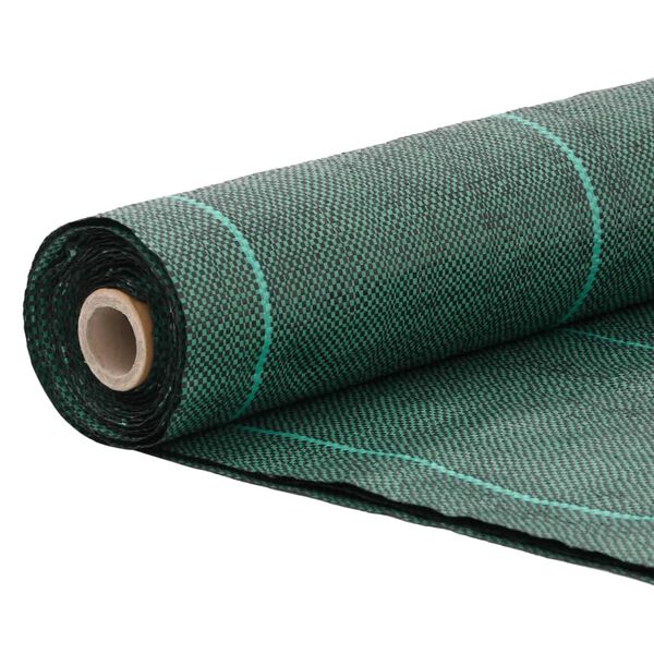 vidaXL Weed Membrane Green Polypropylene 6.6 x 16.4 ft