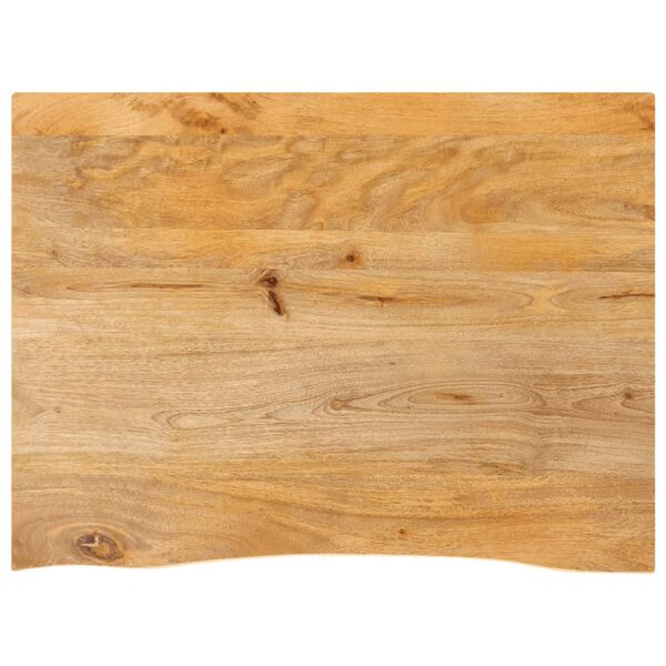 vidaXL Table Top Natural Solid mango wood 35.4 x 23.6 in Durable