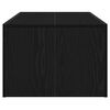 vidaXL Coffee Table Black Engineered Wood
