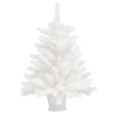 vidaXL Artificial Christmas Tree Lifelike Needles White 2 ft