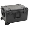 vidaXL Portable Flight Case Black 24.6"x19.5"x14.6" PP