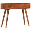 vidaXL Console Table Honey Brown Solid Acacia Wood Medium