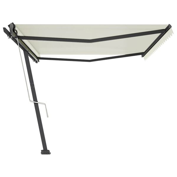 vidaXL Retractable Awning Cream