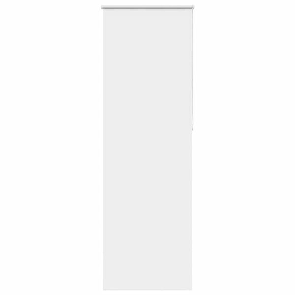 vidaXL Roller Blind White 100% Polyester, Aluminum 33.5 x 90.6 in