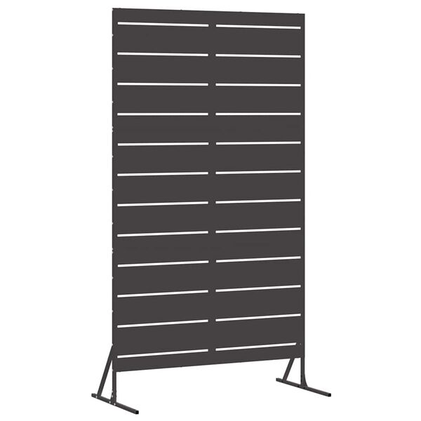 vidaXL Privacy Screen Black Steel