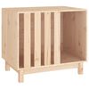 vidaXL Dog House Pine Solid pine wood (untreated) Medium Durable