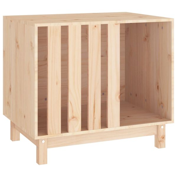 vidaXL Dog House Pine Solid pine wood (untreated) Medium Durable