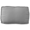 vidaXL Pallet Cushion Set 2 pcs Grey Oxford Fabric