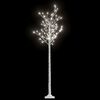 vidaXL Christmas Tree Cool White Plastic 5.9 feet tall Christmas Tree