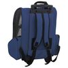 vidaXL Pet Carrier Blue Polyester