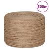 vidaXL Rope 100% Jute 0.3" 19685"