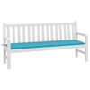 vidaXL Garden Bench Cushion Turquoise 70.9" x 19.7" x 1.6