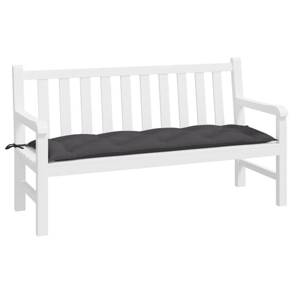 vidaXL Garden Bench Cushion Anthracite Oxford fabric (100% polyester)