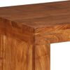 vidaXL Console Table Brown Solid Acacia wood Medium Durable