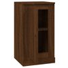 vidaXL Sideboard Set of 2 Brown Oak Engineered Wood Medium Storage