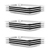 vidaXL Gastronorm Containers 12 pcs GN 1/3 0.79" Stainless Steel