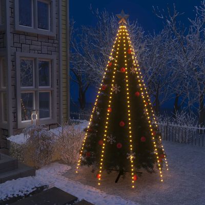 vidaXL Christmas Tree Net Lights with 400 LEDs 157.5"