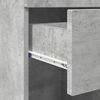 vidaXL Bathroom Cabinet Set with Drawer TULUM Concrete Grey