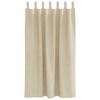 vidaXL Blackout Curtains 2 pcs Cream 55.12 x 68.90 in Velvet