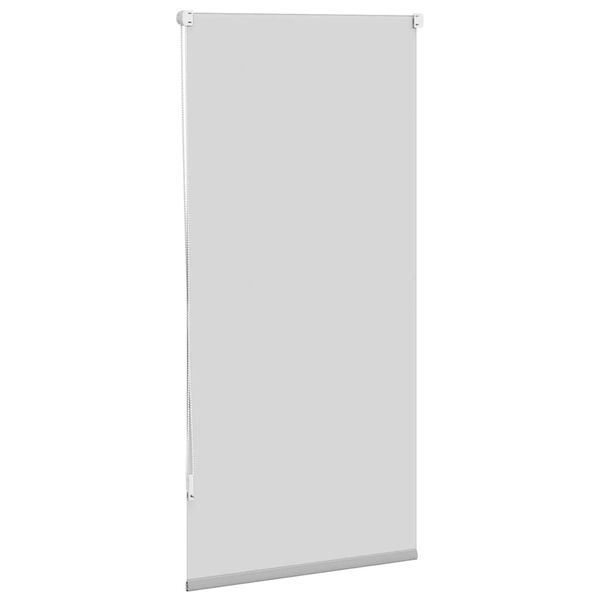 vidaXL Blind Grey Polyester, Aluminum, PVC 23.6 x 47.2