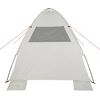 vidaXL Beach Tent Gray Waterproof